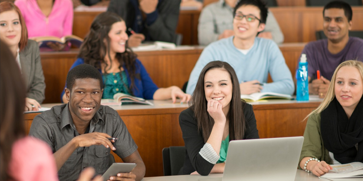 Students in classroom